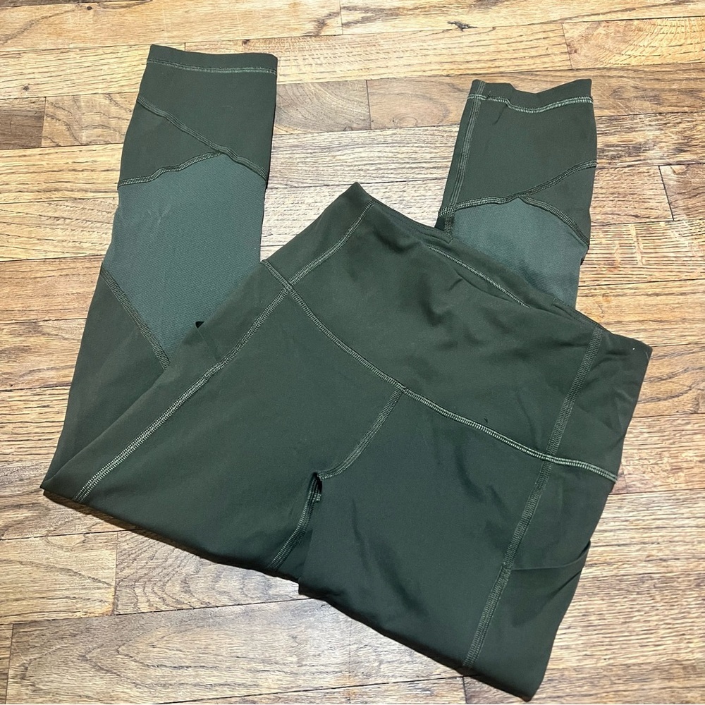 Lululemon Pace Rival High Rise Crop 22” Leggings Size 2 - Picture 2 of 6